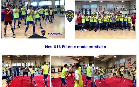 Asm Football Nos U16 R1 En Mode Combat Asm Football