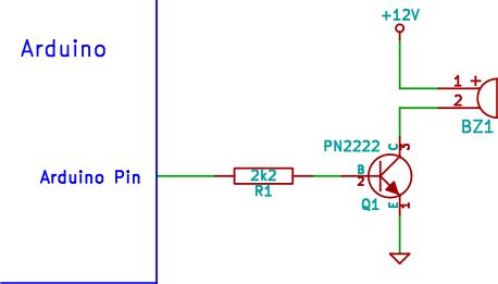 Buzzer Circuit Diagram Arduino