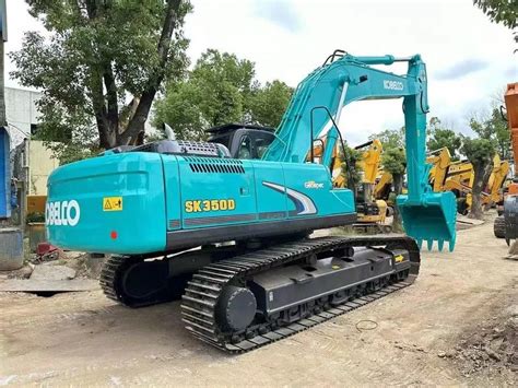 35ton Excavators Used Original Japan Machine Kobelco Sk350d Sk380d