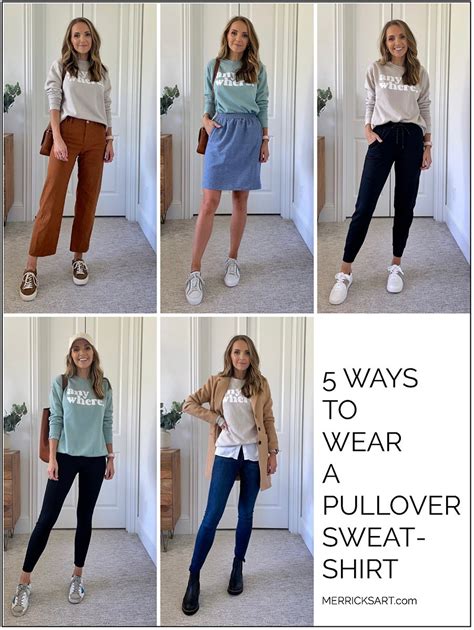 5 Cute Sweatshirt Outfits You Should Copy Merricks Art