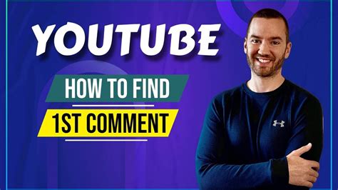 How To Find The First Comment On A Youtube Video Youtube First Comment