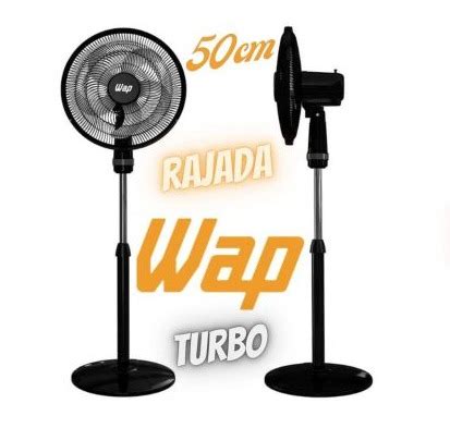 Ventilador De Coluna De P Wap Rajada Turbo W Preto Cm R