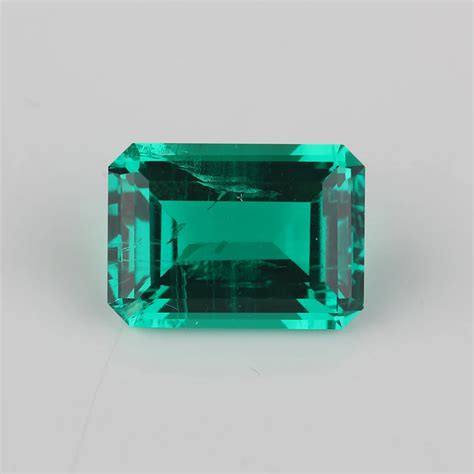 Mm Emerald Synthetic Emerald Loose Stone Hydrothermal Emerald Cut