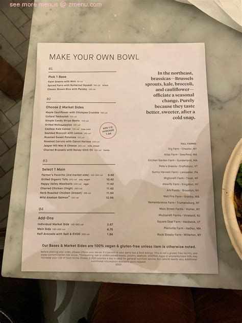 Menu At Dig Restaurant West New York 856 8th Ave