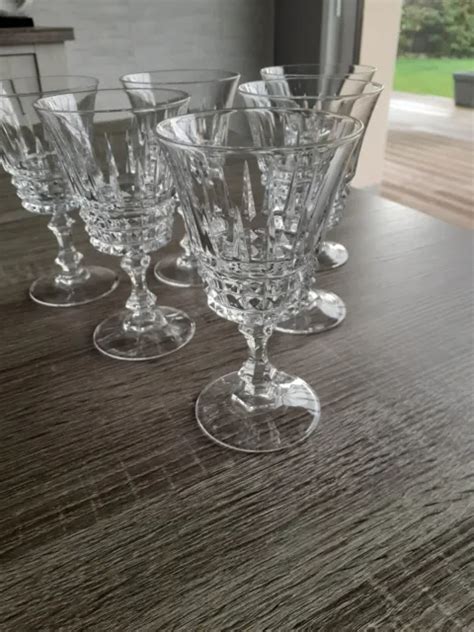 Verres Vin Rouge Cristal D Arques Mod Le Tuileries Villandry Eur