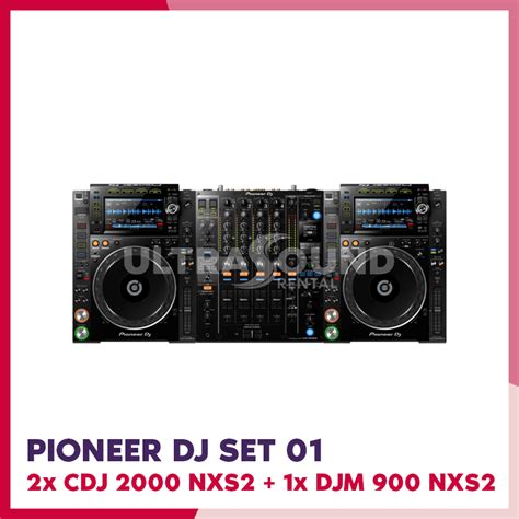 Pioneer Dj Set 01 2x Cdj 2000 Nxs 2 Djm 900 Nxs 2 Complete Dj