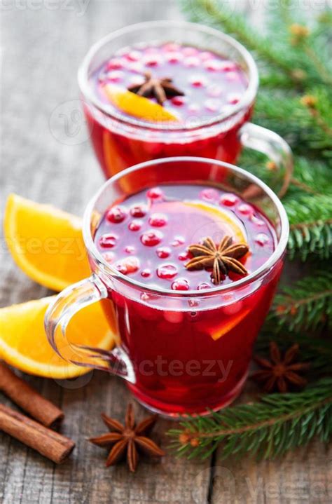 Glasses Of Hot Mulled Wine Stock Photo At Vecteezy