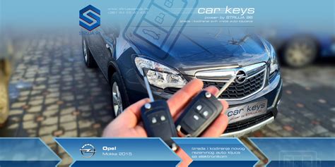 Opel Mokka 2015 Car Keys Struja 96