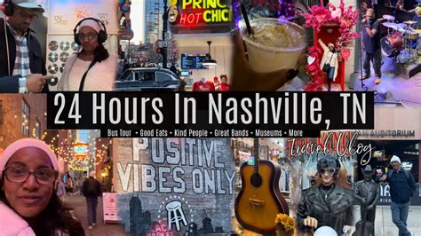 Travel Vlog Hours In Nashville Bus Tour Good Eats