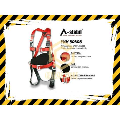 Full Body Harness Astabil Safety Belt Climbing Safety Belt Sabuk