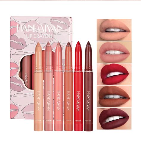 Handaiyan Lip Crayon Set 6pcs Cosmo Store Egypt