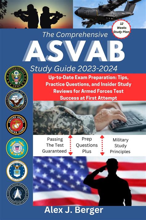 The Comprehensive ASVAB Study Guide 2023 2024 Up To Date Exam