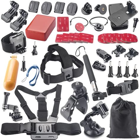 40 in 1 For GoPro Accessories Kit GoPro HERO 4 3+ 3 2 Surface Quick ...