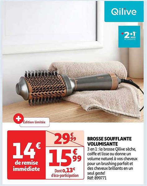 Promo Brosse Soufflante Volumisante Chez Auchan Icatalogue Fr