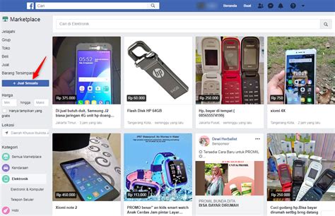 Cara Menjual Barang Di Facebook Marketplace Seputar Internet Koe