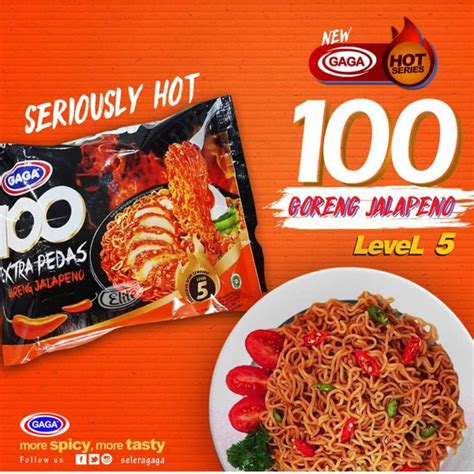 Jual Mie Goreng Jalapeno Gaga 100 Extra Pedas 1 Pcs Shopee Indonesia