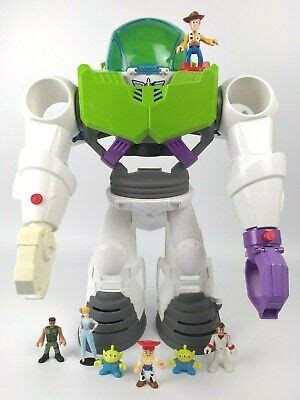 Disney Pixar Toy Story Imaginext Buzz Lightyear Robot Action Toy