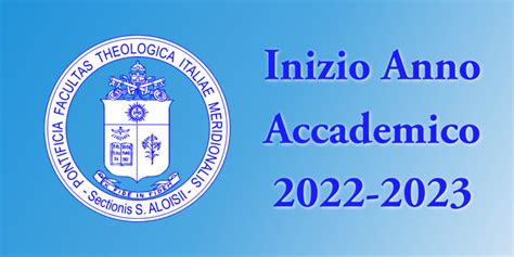 Inizio Anno Accademico 2022 2023 Sezione San Luigi