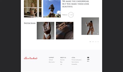 Lingerie Store Ui Ux Design Behance