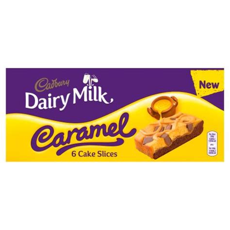 Cadbury Dairy Milk Caramel Cake Slices X6 Deliver Blantyre