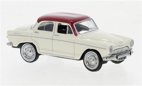 Modellautos Simca Aronde 1 87 Norev Montlhery Beige Rot 1962 Online