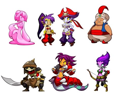 Shantae Half Genie Hero Character Art