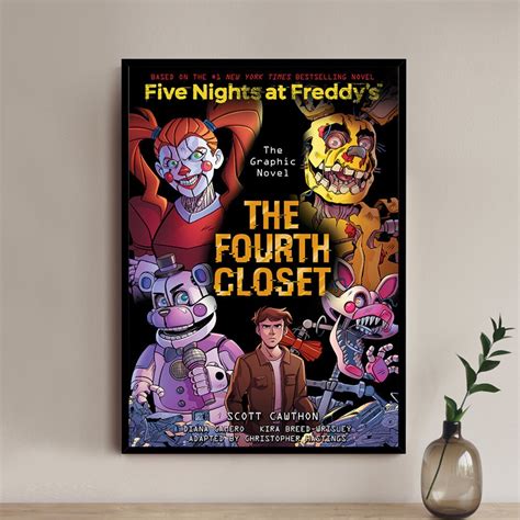 Five Nights at Freddy's Movie Poster High Quality Canvas Art Print Room ...