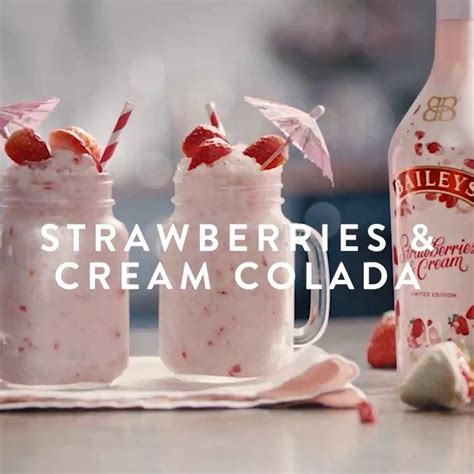 Delicious Baileys Strawberries And Cream Liqueur