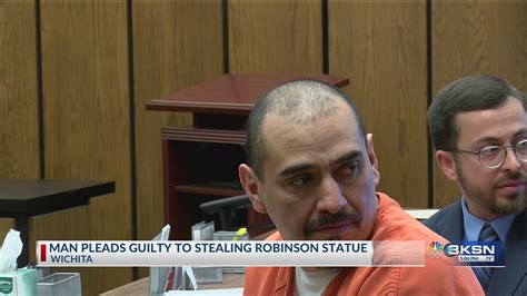 Wichita Man Pleads Guilty To Stealing Jackie Robinson Statue Wspa 7news