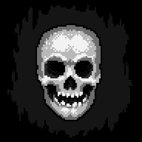 Skull R Pixelart