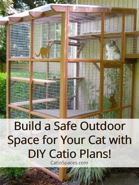 Its Easy To Build A Diy Catio For Your Cat Outdoor Cat Enclosure