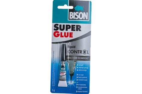 Клей BISON SUPER GLUE CONTROL CRD 3G 6311790 выгодная цена отзывы