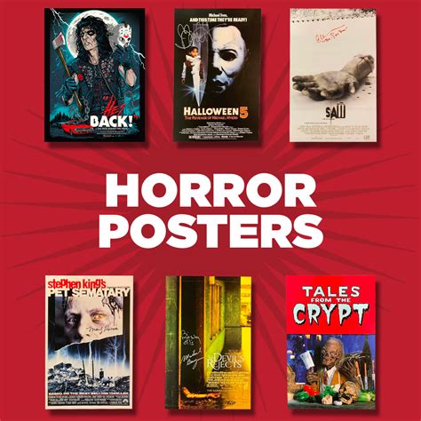 Horror Posters – Icon Autographs