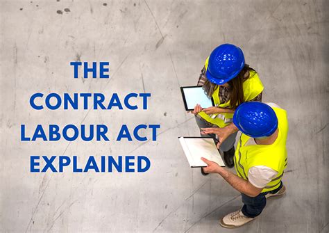 The Contract Labour Act Explained Talentpro India