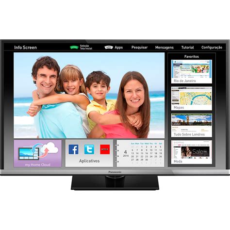 Smart Tv Led Panasonic Tc Cs B Hd Conversor Digital Hdmi