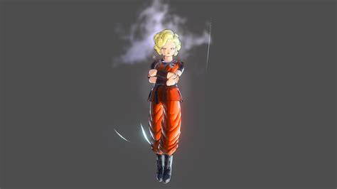 Gokus Capsule Corp Gi Black Version HUF Xenoverse Mods