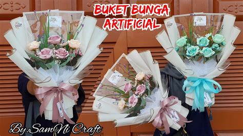 Buket Bunga Artificial Untuk Pemula Flower Bouquet Buket Bunga