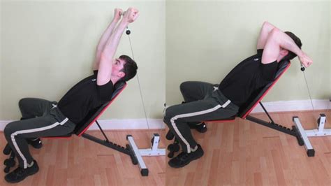 Cable Incline Triceps Extension Tutorial