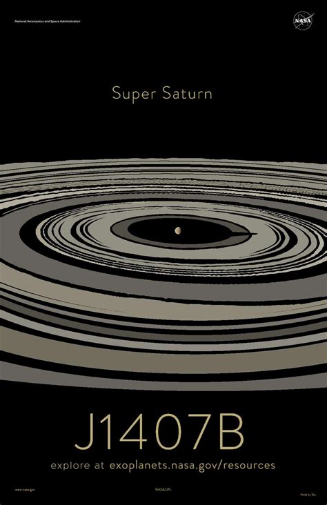 NASA J1407B Poster : r/nasa