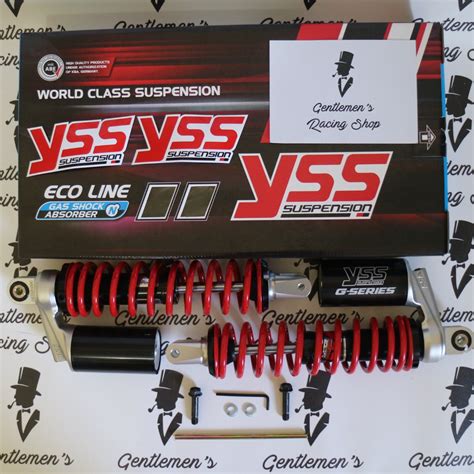 Jual Shockbreaker Shock YSS New G Series 305MM BLACK RED Aerox 155