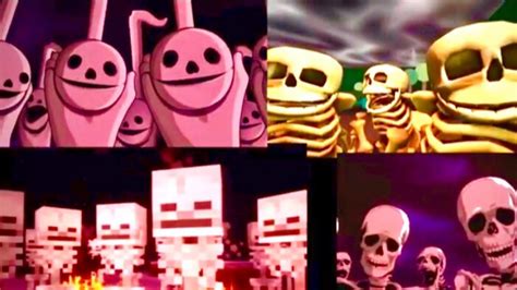 All Skeletons Roast Jelly Bean Comparison Youtube