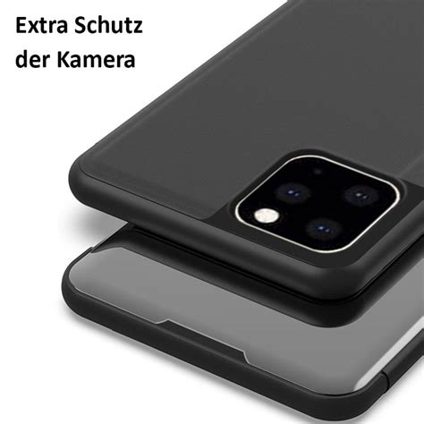 Spiegelhülle für iPhone 14 Pro Max Blau handyhuellen 24