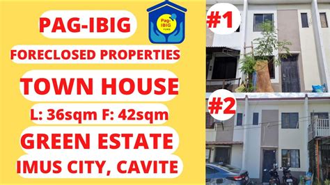 GREEN ESTATE IMUS CITY CAVITE PAGIBIG FORECLOSED PROPERTY NOYPI