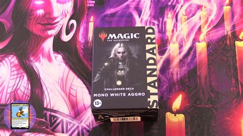 2022 Challenger Deck Mono White Aggro Unboxing YouTube