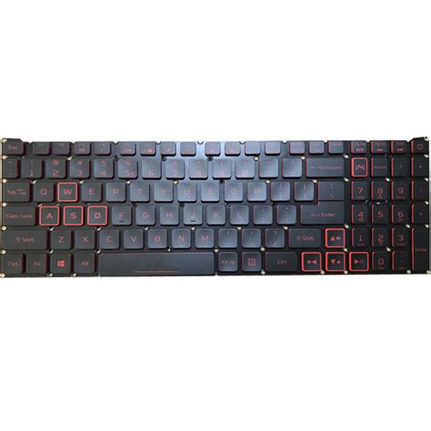 Laptop us keyboard for Acer Nitro 5 AN515-54-5608 backlit Laptop us ...