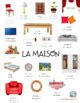 Free French House La Maison Picture Vocabulary Sheet Tpt