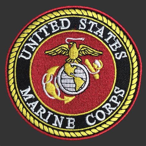 united states marine corps usmc embroidered patch krazy netz patchez