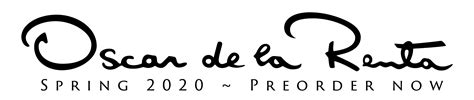 Oscar De La Renta Logo Clipart 10 Free Cliparts Download Images On Clipground 2024