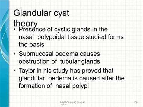 Nasal Polyps Etiology Pathogenesis Clinical Features Management Ppt