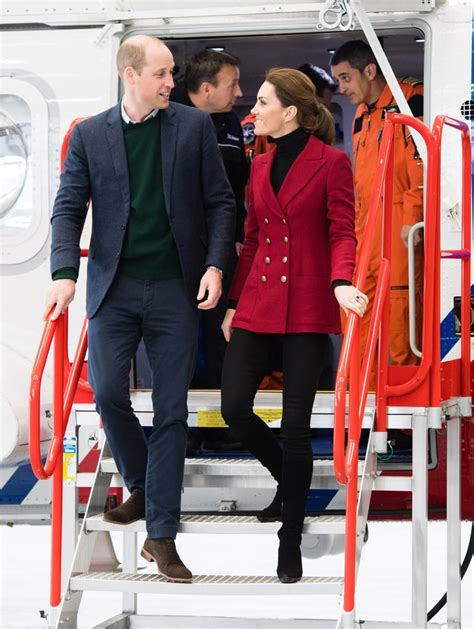 Kate Middleton Red Jacket May 2019 Popsugar Fashion Uk